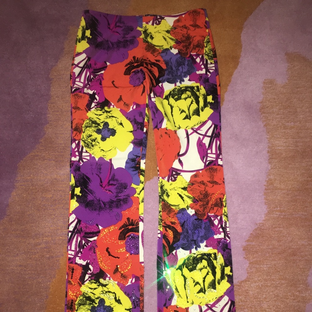 Retro Versace extravagant bejeweled pants!